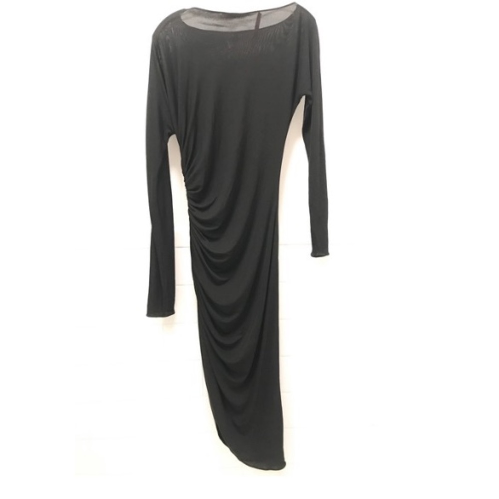SOLD - Emanuel Ungaro Silk Ruched dress - Picture 3 of 8